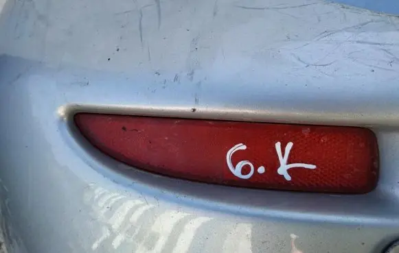 Rear tail light reflector