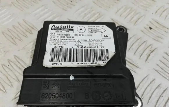 Peugeot Partner Airbag control unit/module 9803916880 626181200