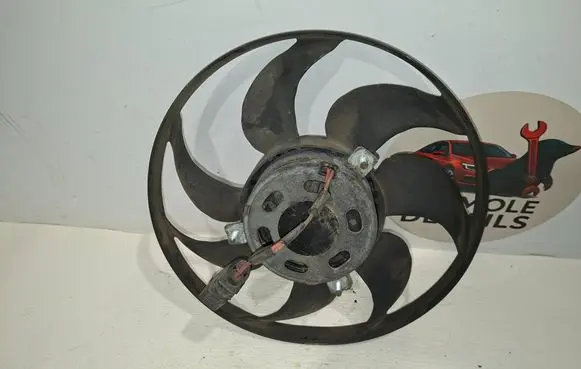Volkswagen Golf V Air conditioning (A/C) fan (condenser) 1K0959455R 1K0959455B