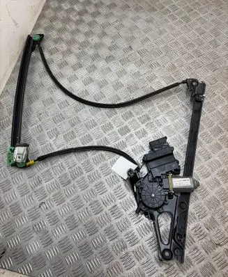Seat Alhambra (Mk1) Front door window regulator with motor YM21A23200AA 7M3837402 990514