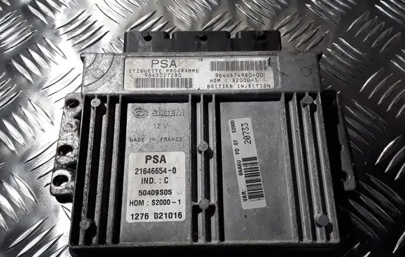 Citroen Xsara Picasso Engine control unit/module 9645027280 964467498000