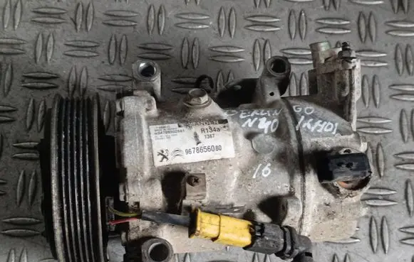 Citroen Berlingo Air conditioning (A/C) compressor (pump) 9678656080 SD6C12 04709302661