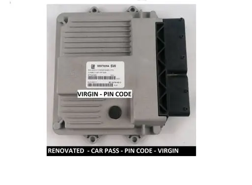 Opel Combo C Engine control unit/module 55578394 BC00791530