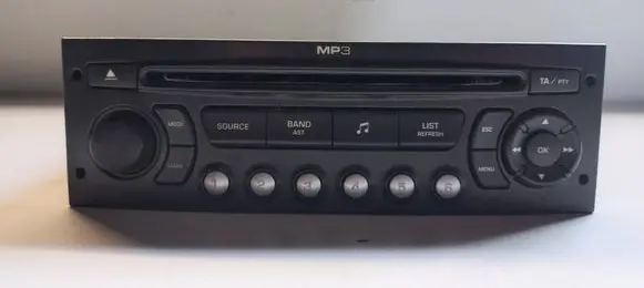 Peugeot Partner Radio/CD/DVD/GPS head unit 7647179394 E1024188