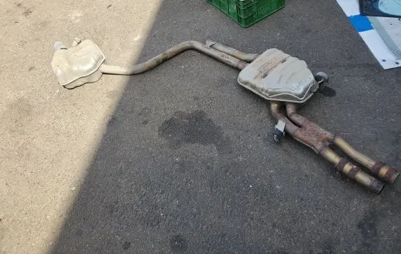 Audi A7 S7 4G Muffler/silencer 