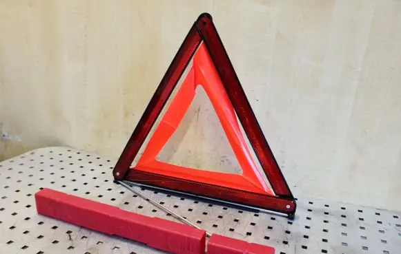 Emergency warning sign