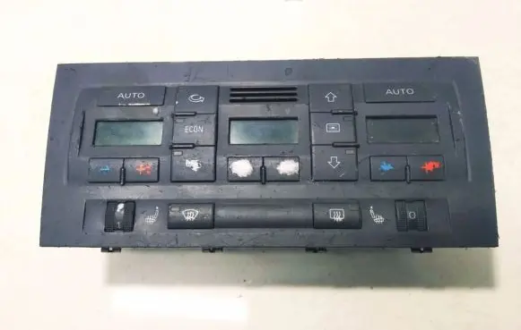 Audi A4 S4 B6 8E 8H Climate control unit 8E0820043j