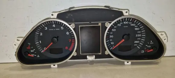 Audi A6 S6 C6 4F Speedometer (instrument cluster) 5550007301