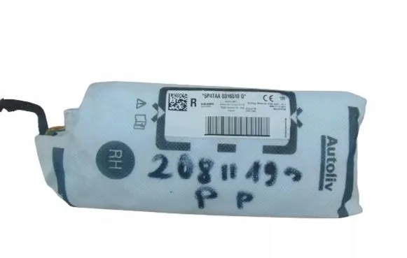 Peugeot 208 Seat airbag 9821954780