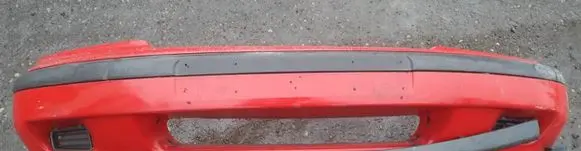 Volvo S40, V40 Front bumper RAUDONAS