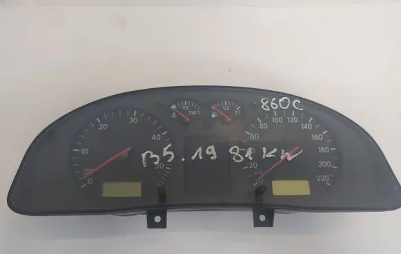 Volkswagen PASSAT B5 Speedometer (instrument cluster) 3B1919860C 110008919017
