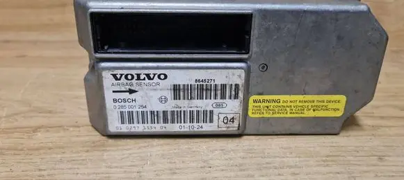 Volvo S60 Airbag control unit/module 0285001254 8645271