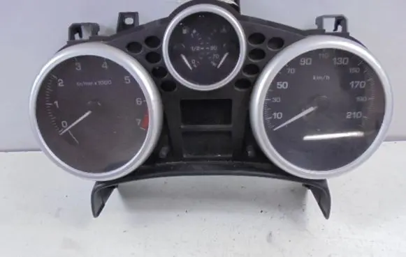 Peugeot 207 CC Speedometer (instrument cluster) 9666898580