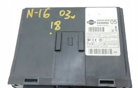 Nissan Almera N16 Comfort/convenience module 28550AV6