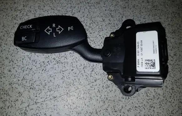 BMW 5 E60 E61 Indicator stalk 6951349 0110675004