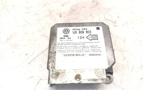 Volkswagen Caddy Airbag control unit/module 5WK4163 1J0909603