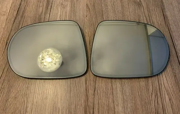 Wing mirror glass