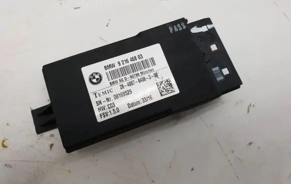 BMW 3 F30 F35 F31 Seat heating relay 9216468 08169529 2840078408300