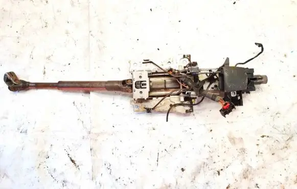 Steering wheel axle