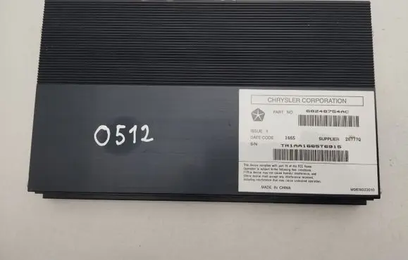 Dodge Durango Sound amplifier 68248754AC