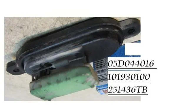 Citroen Jumper Heater blower motor/fan resistor 05D044016 101930100