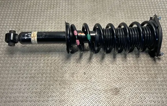 Rear shock absorber with coil spring