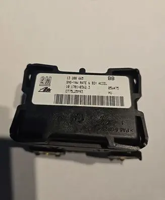 Opel Zafira B ESP acceleration yaw rate sensor 13208665