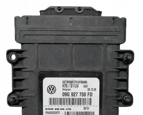 Volkswagen Tiguan Gearbox control unit/module 09G927750FD S1124