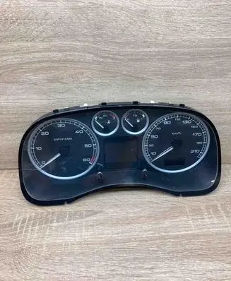 Peugeot 307 Speedometer (instrument cluster) 9636708880E 216518703