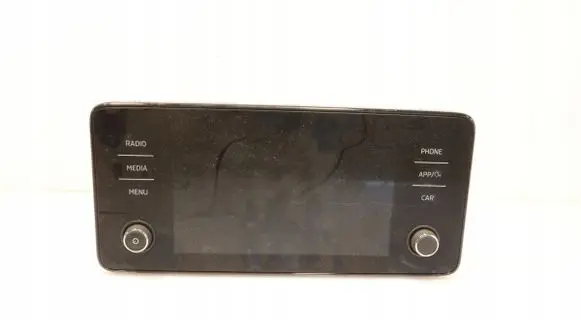 Skoda Scala Radio/GPS head unit trim 