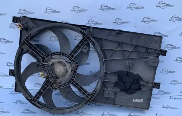 Electric radiator cooling fan