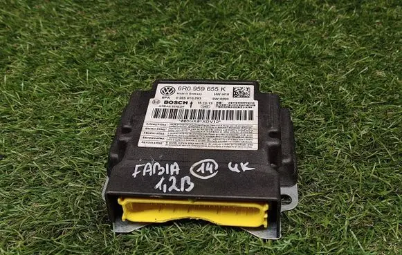 Skoda Fabia Mk2 (5J) Airbag control unit/module 6R0959655K 0285010793
