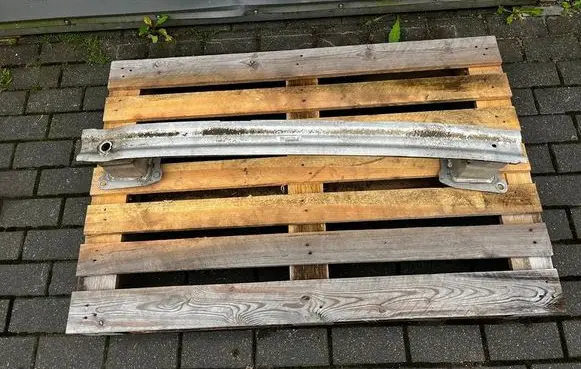 Rear bumper support beam