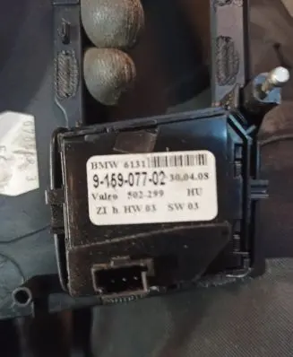 BMW 5 E60 E61 Seat heating switch 9159052 502236