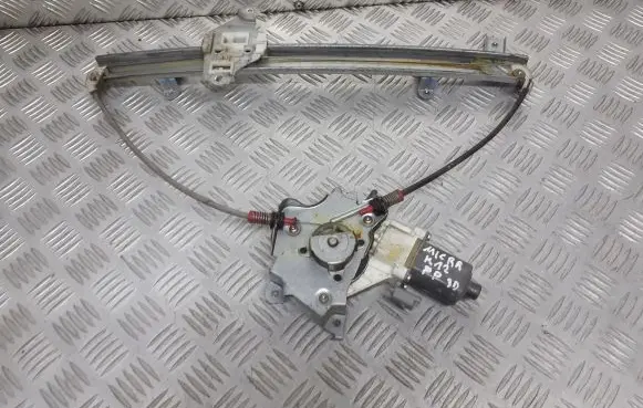 Nissan Micra Front door window regulator with motor 0130822203