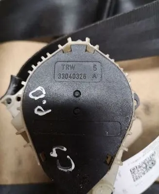 Citroen C3 Front seatbelt 33040326 96803598XX 34003897