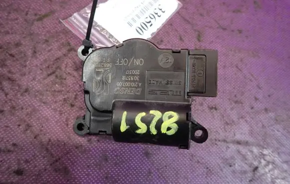 A/C air flow flap actuator/motor
