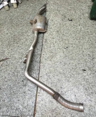 BMW X5 E53 Webasto auxiliary heater silencer 6908135