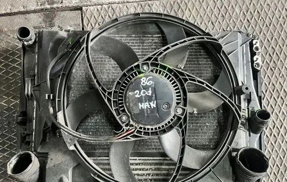 BMW X1 E84 Electric radiator cooling fan braknumeruczci