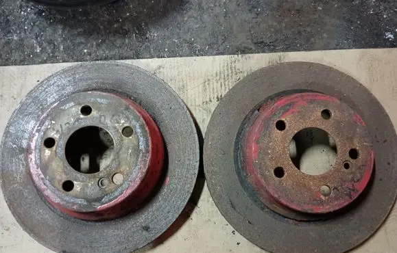 Mercedes-Benz E W211 Rear brake disc
