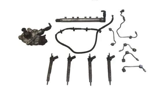BMW 5 E60 E61 Fuel injection system set 0445010510 780749502 081003