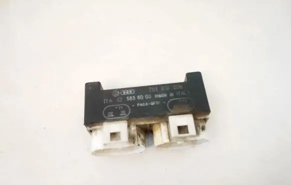 Audi A6 S6 C5 4B Coolant fan relay 701919506 5836000