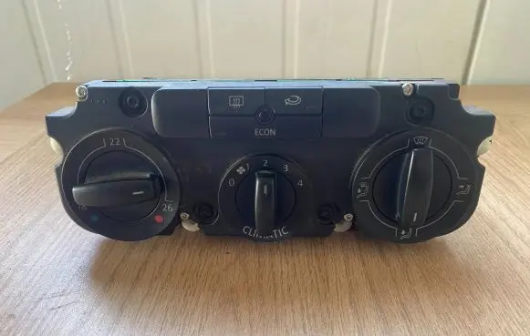 Volkswagen Golf V Climate control/heater control trim 1K1820145B