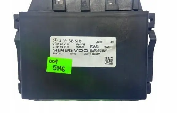 Mercedes-Benz Vito Viano W639 Gearbox control unit/module A0015455116