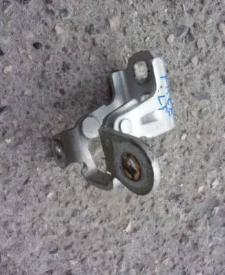 Rear door hinge set
