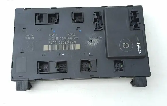 Mercedes-Benz CLK A209 C209 Door control unit/module 2098202026