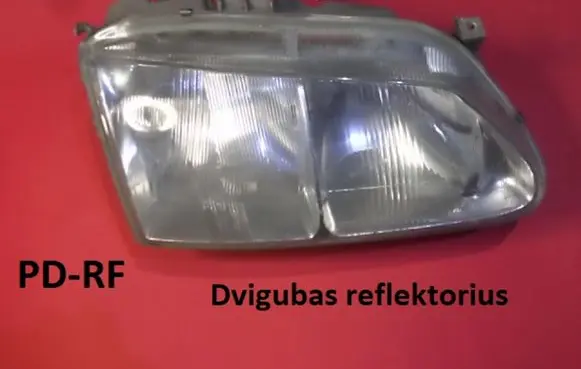 Renault Megane I Headlight/headlamp 02A04HCR