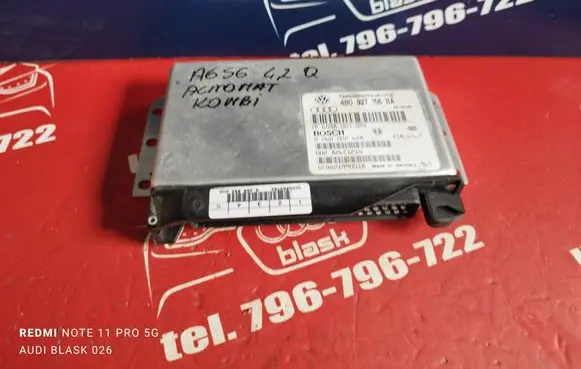 Audi A6 S6 C5 4B Gearbox control unit/module 4B0927156BA 0260002628 ZF6058004024