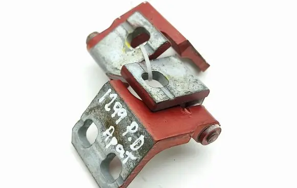 Front door hinge set