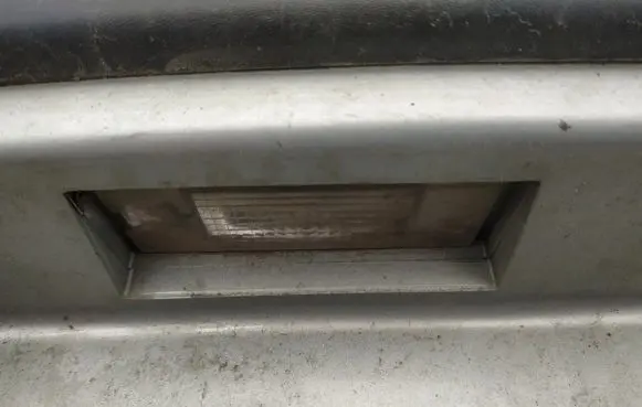 Number plate light